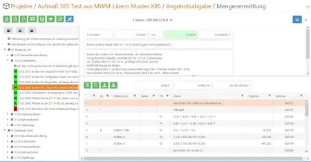 Aufmaß 365 Online